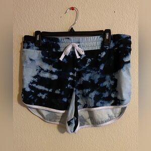 Rue21 Blue Tie Dye Soft Dolphin Shorts